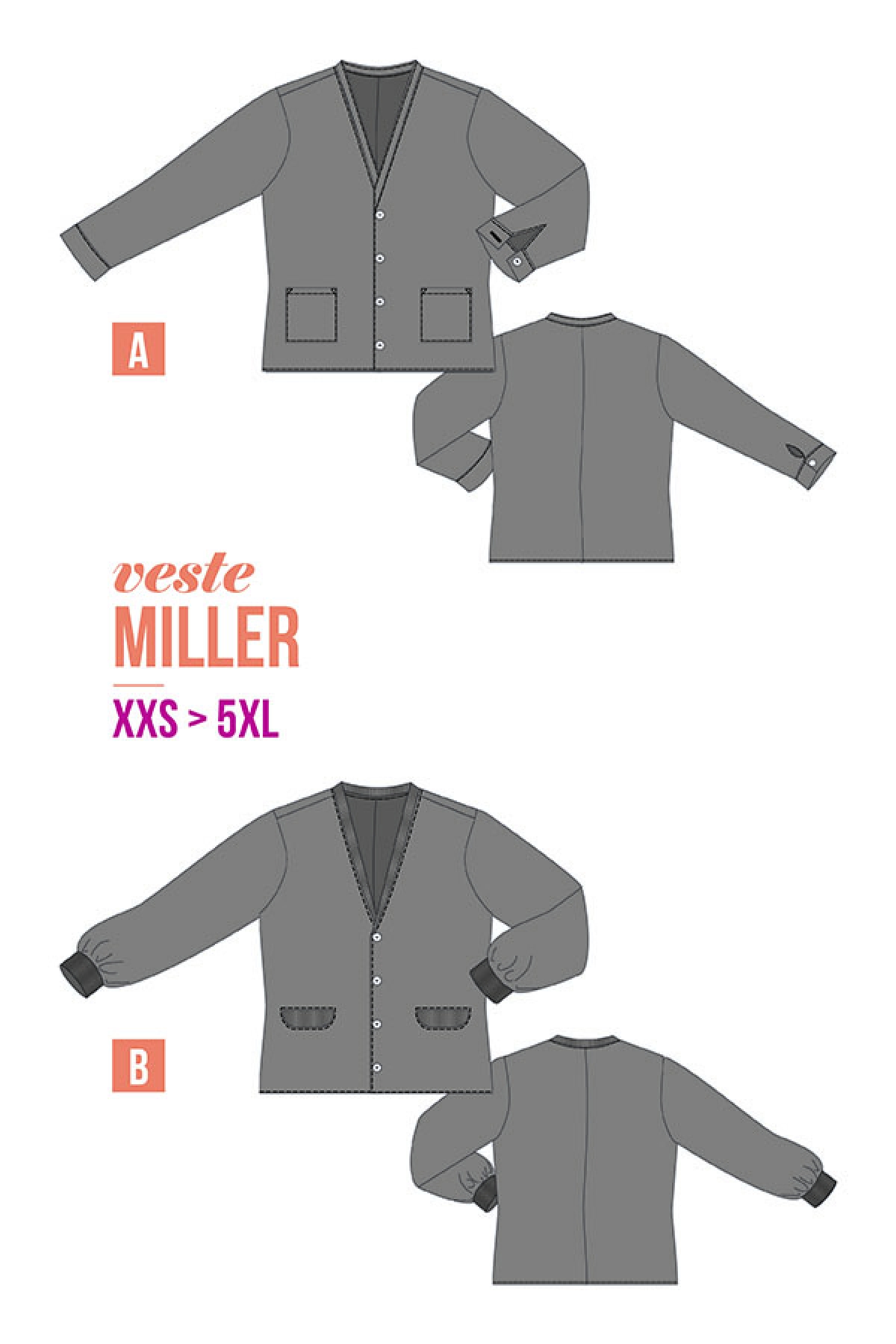 MILLER XXS>5XL